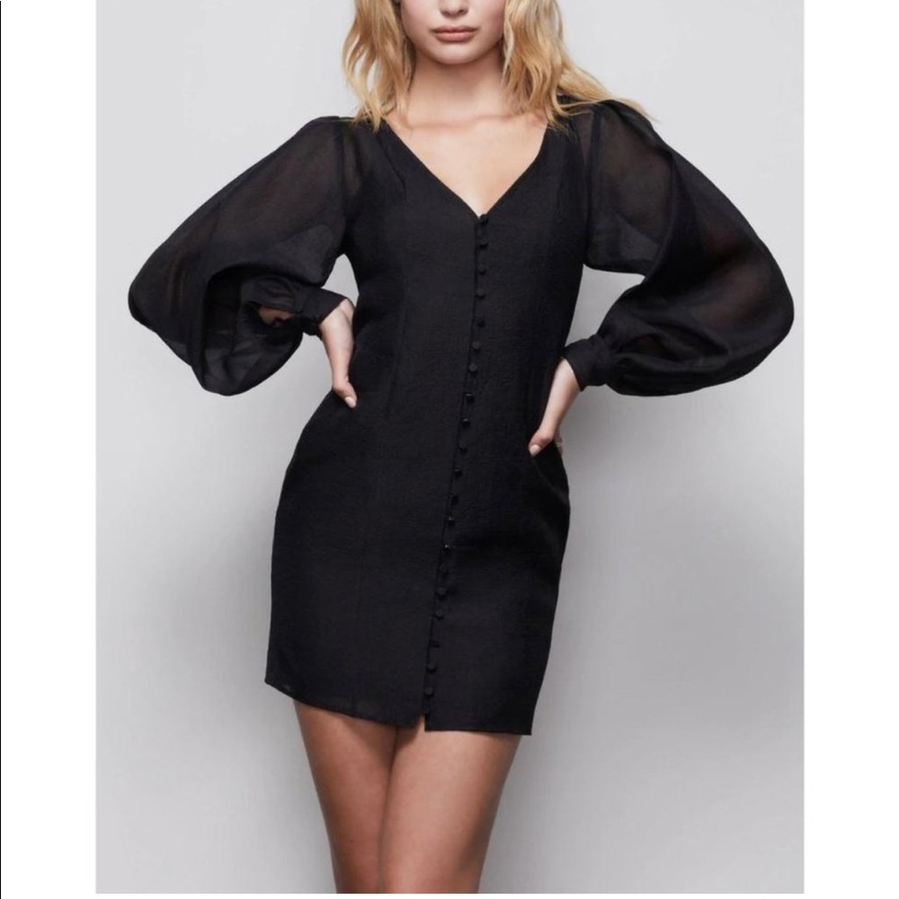 Good American Organza Mini Dress NWT Women’s 3